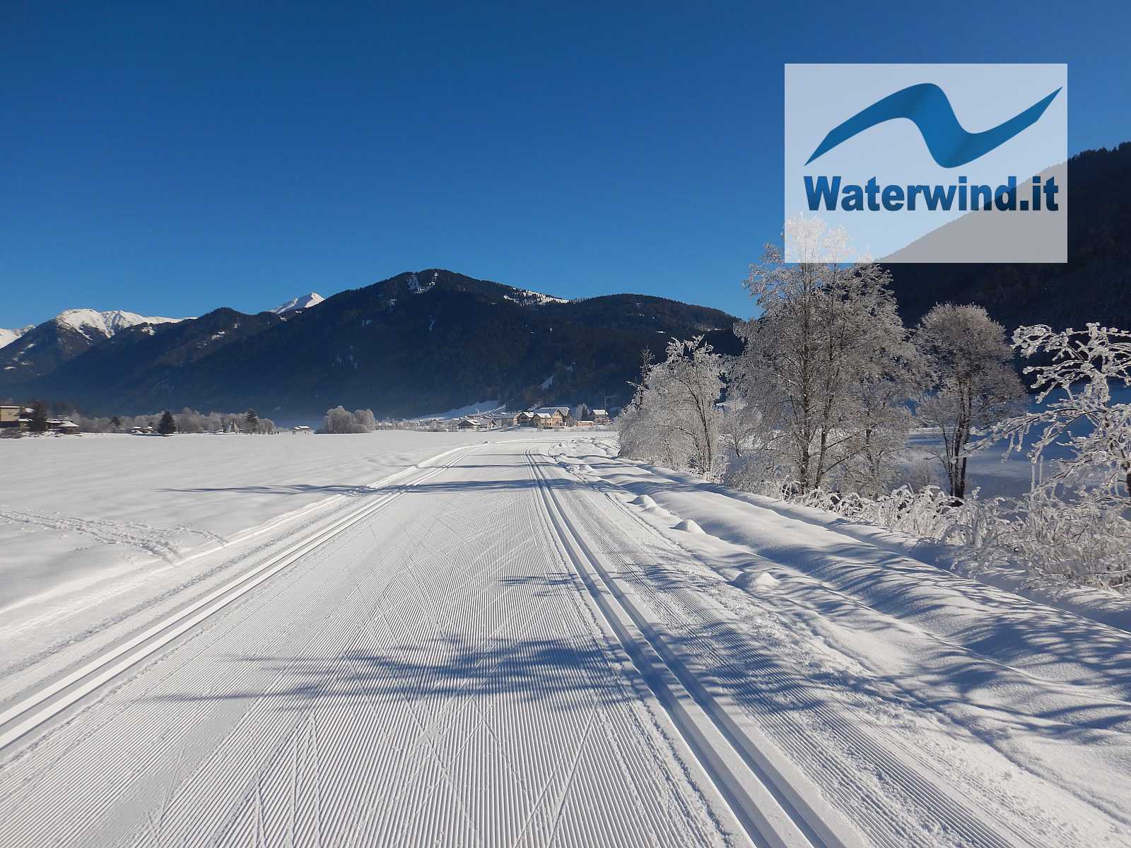 Cross Country Skiing, Casies Valley, South Tyrol