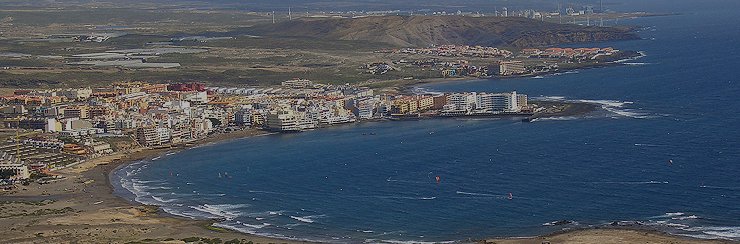 El Medano windsurf spot: the bay