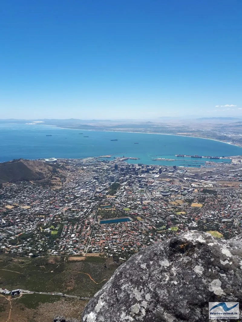 Cape Point vista da Table Mountain - Sud Africa