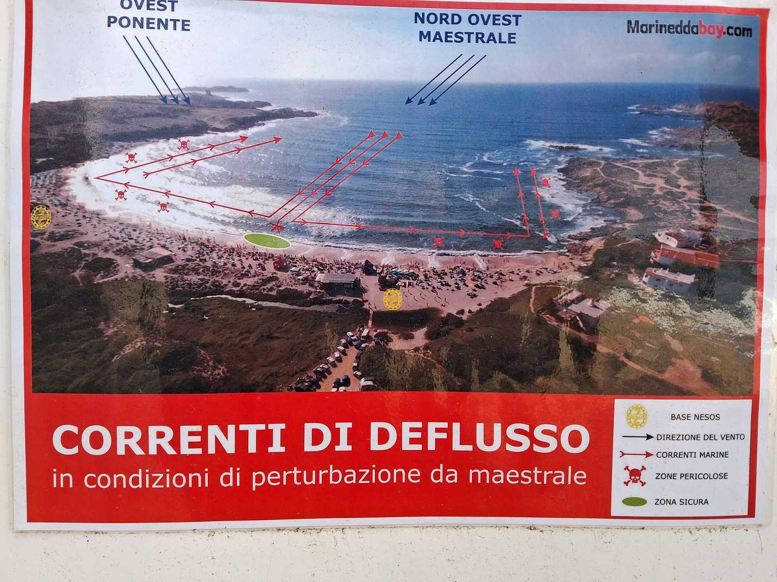 Surf da Onda - Recensione e guida spot: Marinedda, Isola Rossa, Sardegna. Correnti di deflusso (Rip Curl) 20261010 102515