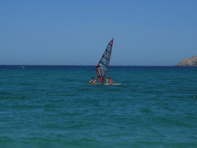 5 sul windsurf   Ftelia  mykonos